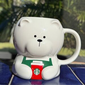 Starbucks 2025 Holiday Bearista Bear Ceramic Mug